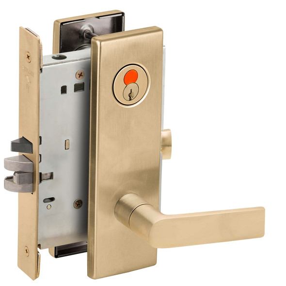 Schlage L9080T 01N 606 Grade 1 Mortise Lock