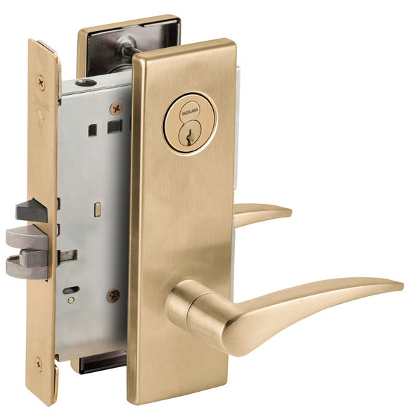 Schlage L9070R 12N 606 RH Grade 1 Mortise Lock