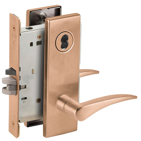 Schlage L9070B 12N 612 RH Grade 1 Mortise Lock