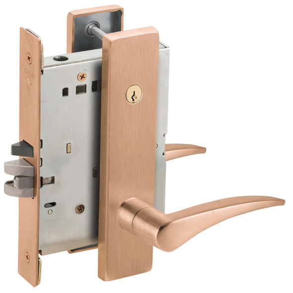 Schlage L9080C 12L 612 LH Grade 1 Mortise Lock
