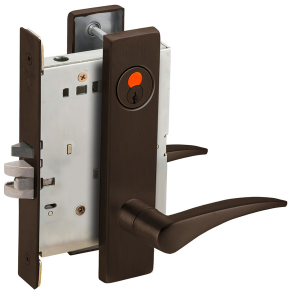 Schlage L9080H 12L 613 RH Grade 1 Mortise Lock