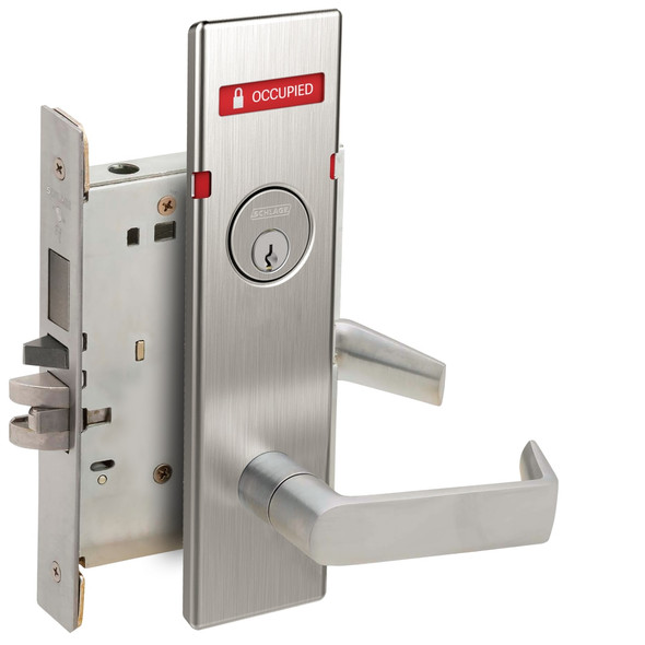 Schlage L9485P 06N 626 LH OS-OCC Grade 1 Mortise Lock