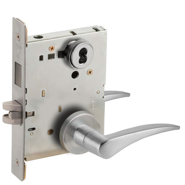 Schlage L9456B 12A 626 LH Grade 1 Mortise Lock