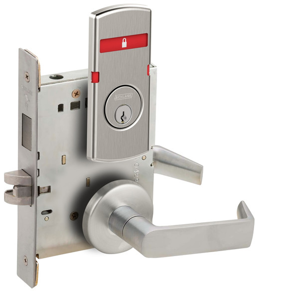 Schlage L9456P 06B 626 OS-SYM Grade 1 Mortise Lock