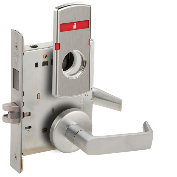 Schlage L9456L 06B 626 OS-SYM Grade 1 Mortise Lock
