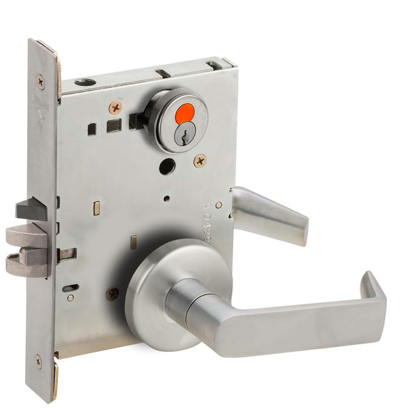 Schlage L9080T 06B 626 Grade 1 Mortise Lock
