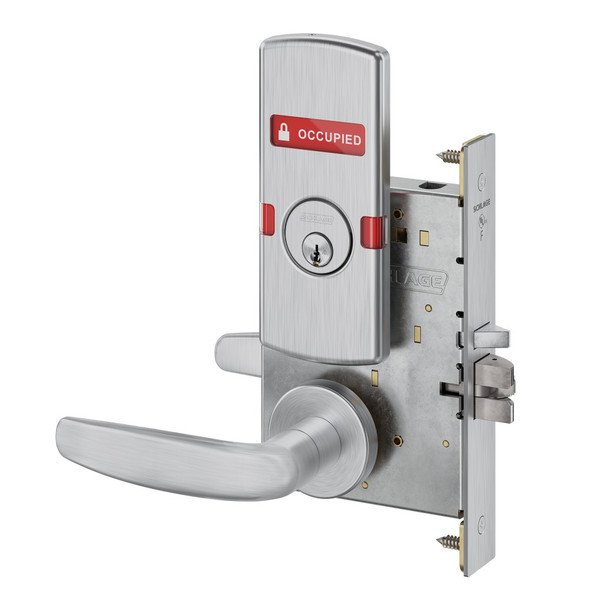 Schlage L9050P 07A 626 OS-OCC Grade 1 Mortise Lock