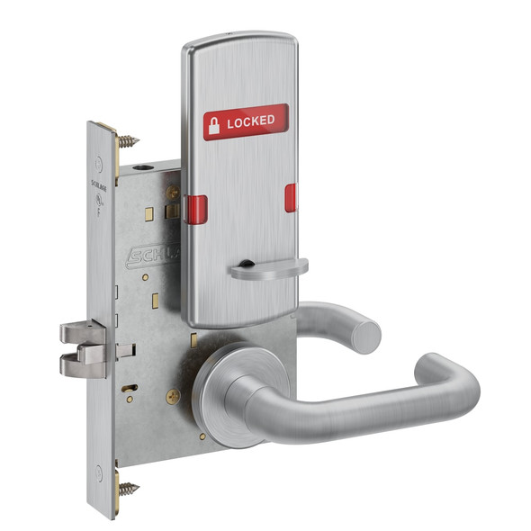 Schlage L9040 03A 626 IS-LOC Grade 1 Mortise Lock