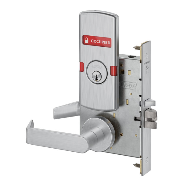 Schlage L9050P 06A 626 OS-OCC Grade 1 Mortise Lock