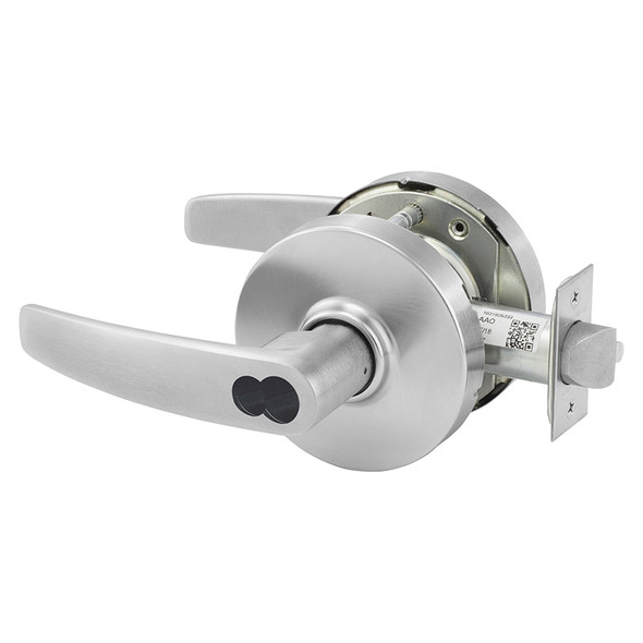 Sargent 2860-10G24 LB 26D Entry, Grade 1 Cylindrical Lever Lock LB Design LFIC Prep Less Core