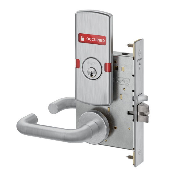 Schlage L9050P 03A 626 OS-OCC Grade 1 Mortise Lock