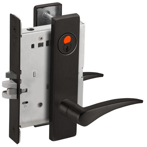 Schlage L9080H 12L 622 LH Grade 1 Mortise Lock