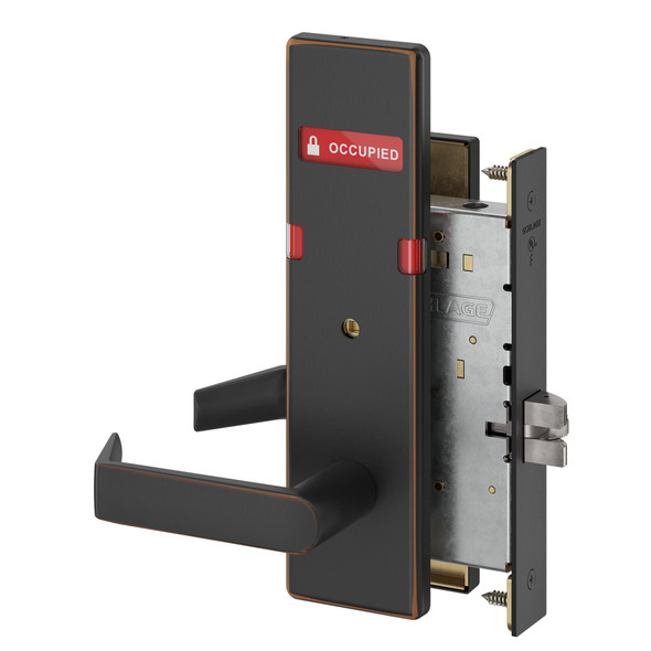 Schlage L9040 06N 643E OS-OCC Grade 1 Mortise Lock