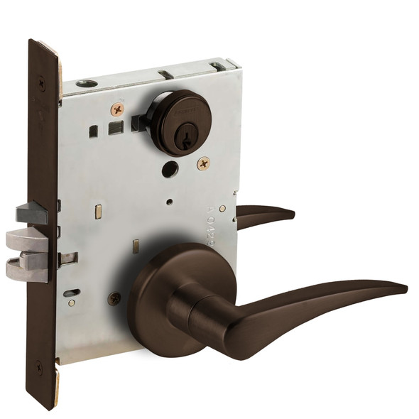 Schlage L9080P 12B 643E RH Grade 1 Mortise Lock