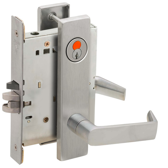 Schlage L9080T 06L 630 Grade 1 Mortise Lock