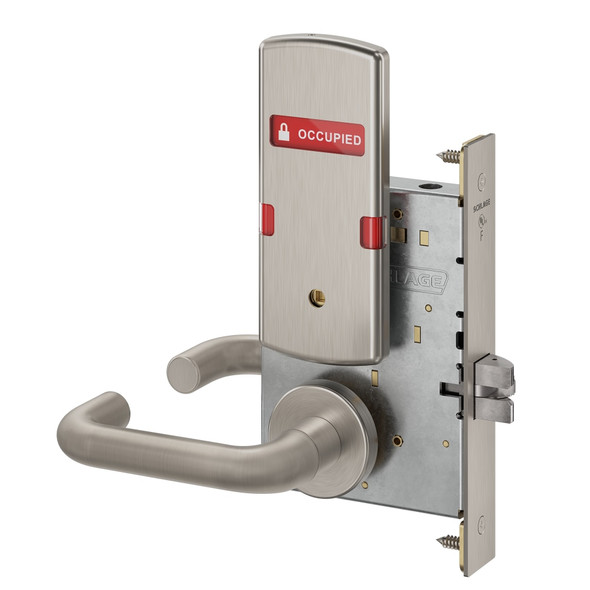 Schlage L9040 03A 630 OS-OCC Grade 1 Mortise Lock