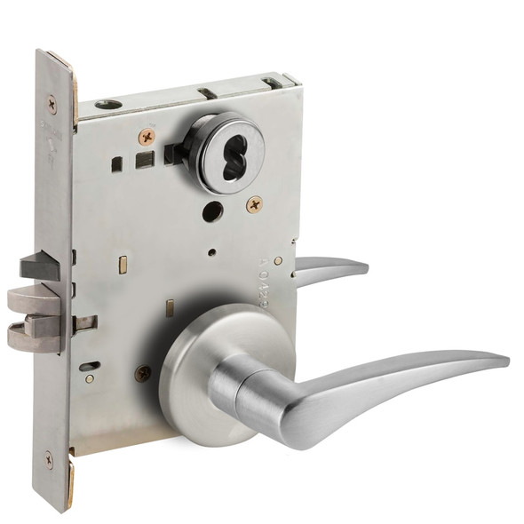 Schlage L9080B 12B 630 RH Grade 1 Mortise Lock