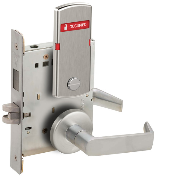 Schlage L9444 06B 630 OS-OCC Grade 1 Mortise Lock