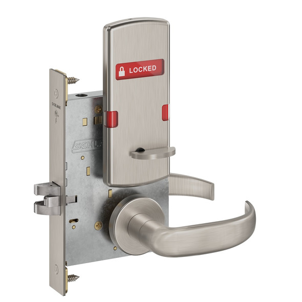 Schlage L9044 17A 630 IS-LOC Grade 1 Mortise Lock