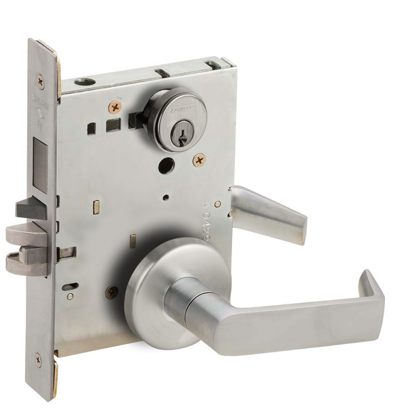 Schlage L9480P 06B 630 IS-SYM Grade 1 Mortise Lock