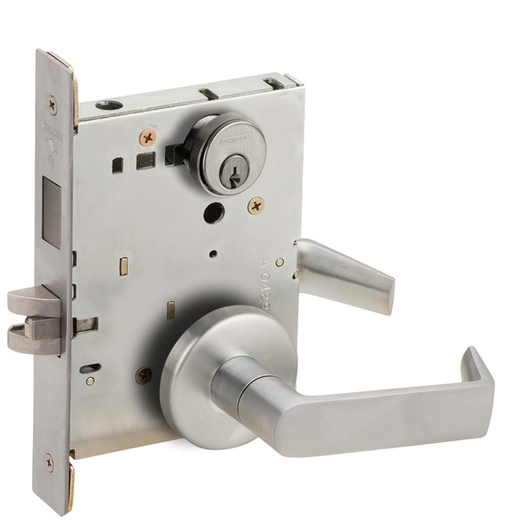 Schlage L9473P 06B 630 IS-SYM Grade 1 Mortise Lock