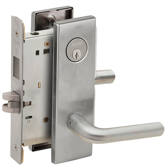Schlage L9456P 02N 630 Grade 1 Mortise Lock