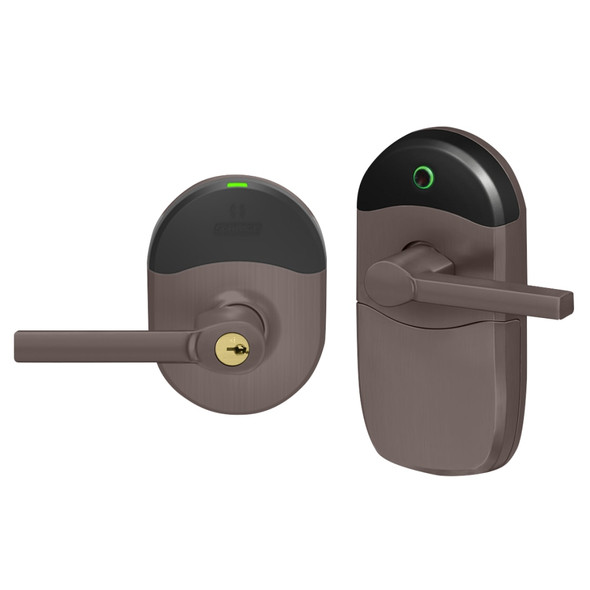 Schlage Electronics NDEBSIP LAT 643E Wireless Cylindrical Lever Lock