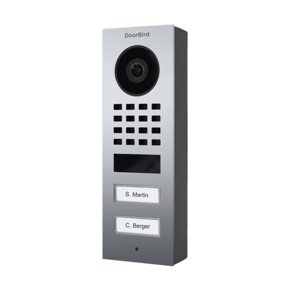 DoorBird D1102V-S V2A Compact Video Entry System