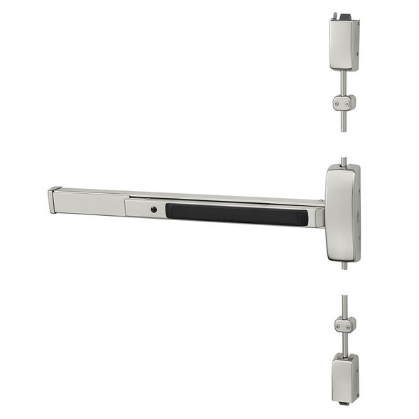 Sargent 8713F RHR 32D Surface Vertical Rod 36" Exit Device Classroom Less Trim