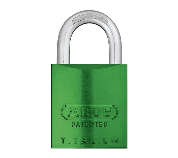 ABUS 83AL/45-300 S2 BLUE 1-3/4" Rekeyable Anodized Aluminum Padlock