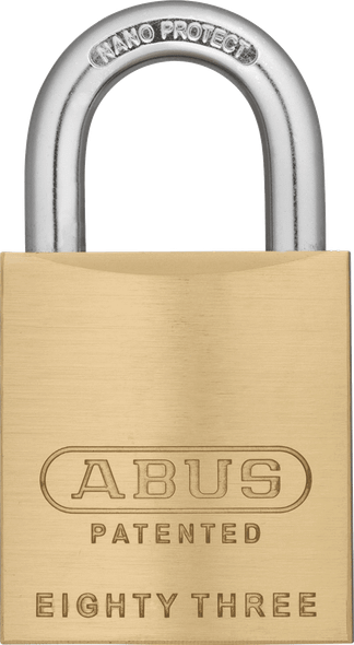 ABUS 83/45-700 S2 1-3/4" Rekeyable Brass Padlock