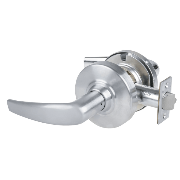 Schlage ALX10 8AT 626AM Grade 2 Passage Cylindrical Lock with Field Selectable Vandlgard