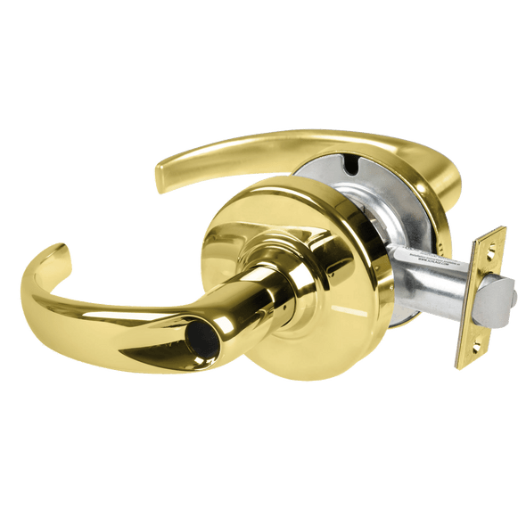 Schlage ALX53L 8SP 605 Grade 2 Entrance Cylindrical Lock with Field Selectable Vandlgard