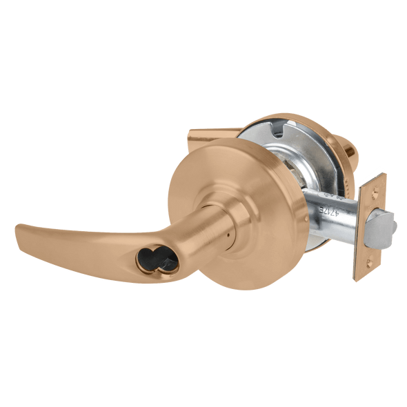 Schlage ALX53J ATH 612 Grade 2 Entrance Cylindrical Lock with Field Selectable Vandlgard