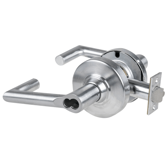Schlage ALX53J BRK 626 Grade 2 Entrance Cylindrical Lock with Field Selectable Vandlgard