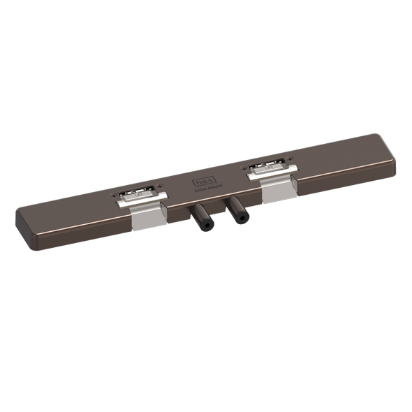 HES 9200N-613E-LM Grade 1 Field Selectable (Safe/Secure) 12/24VDC Electric Strike for Glass Double Doors with Vertical Rods