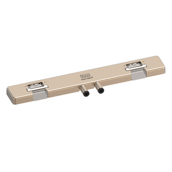 HES 9200W-612 Grade 1 Field Selectable (Safe/Secure) 12/24VDC Electric Strike for Glass Double Doors with Vertical Rods