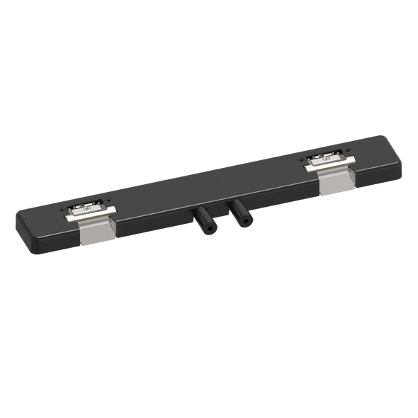 HES 9200W-BSP Grade 1 Field Selectable (Safe/Secure) 12/24VDC Electric Strike for Glass Double Doors with Vertical Rods