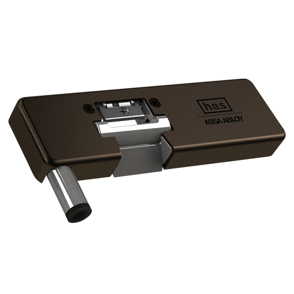 HES 9100R-613E-LM Grade 1 Field Selectable (Safe/Secure) 12/24VDC Electric Strike for Glass Single Doors with Vertical Rods