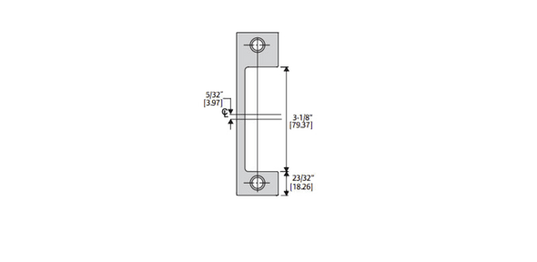 HES TD 629 Faceplate Only