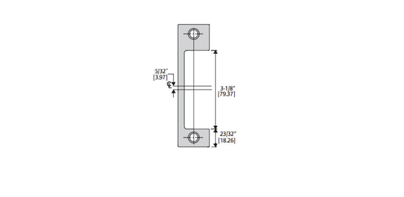 HES TD 612 Faceplate Only