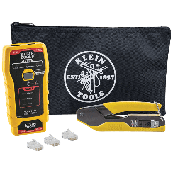 Klein Tools VDV026813 Cable Installation Kit for Pass-Thru