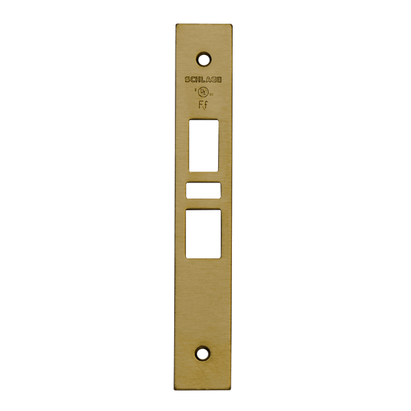 Schlage 09-666 609 Latch x Auxiliary Latch x Deadbolt Armor Front
