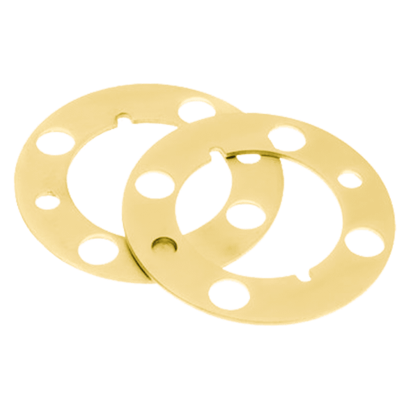 Don Jo AR-335-605 Adaptor Rings to Allow Cylindrical Levers on 1-3/8" Door
