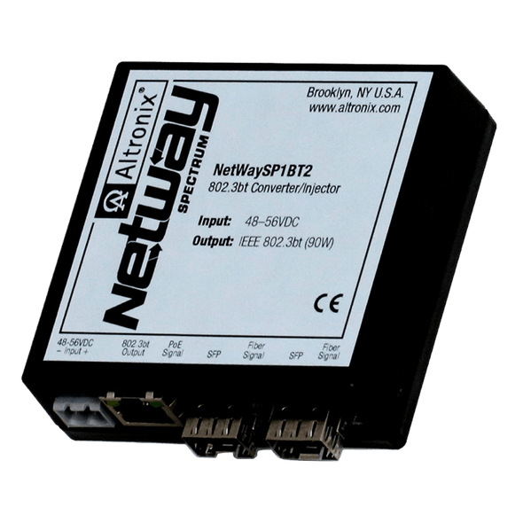 Altronix NETWAYSP1BT2 Altronix NetWay Media Converter/Injector
