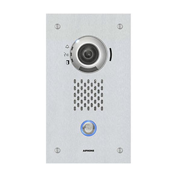 Aiphone IX-DVF-PR SIP Compatible Flush Mounted IP Video Door Station Vandal Resistant with Proximity Reader