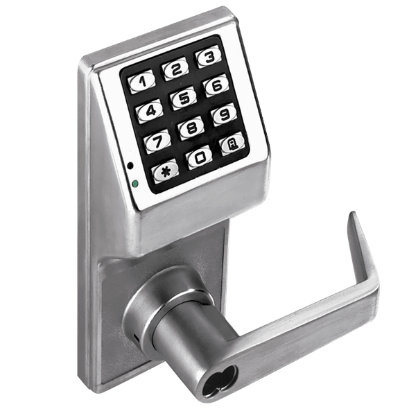 Alarm Lock DL2700LDIC US26D Grade 1 Pushbutton Cylindrical Lock