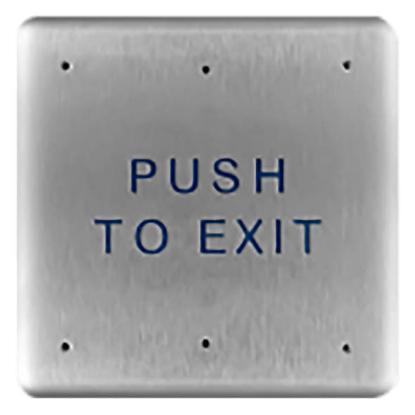 BEA 10PBSE Stainless Steel Push Plate