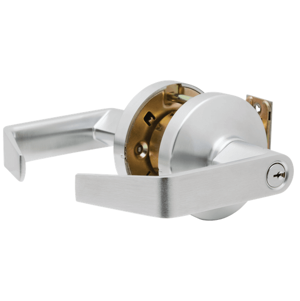 Falcon K511PD D 626 Grade 1 Push-Turnbutton Entrance Cylindrical Lock