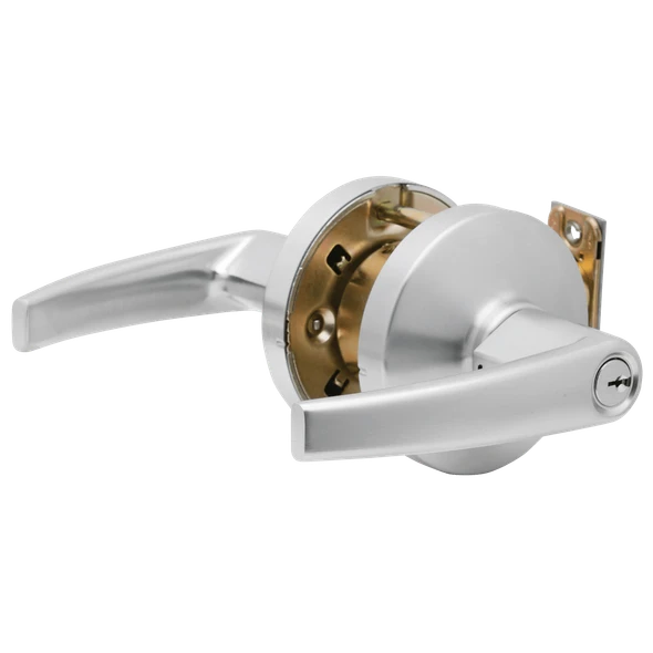 Falcon K511CP6D A 626 Grade 1 Push-Turnbutton Entrance Cylindrical Lock